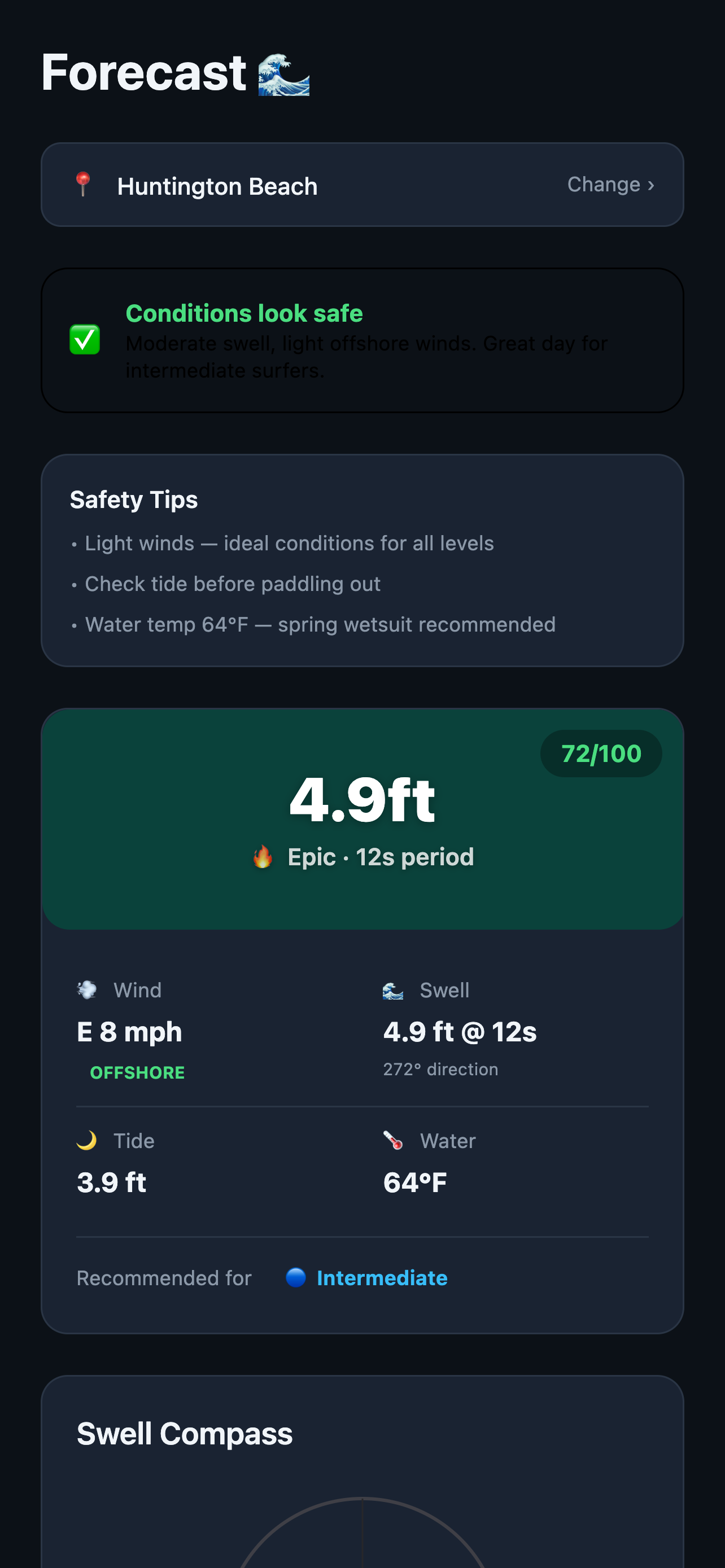 Forecast Screen
